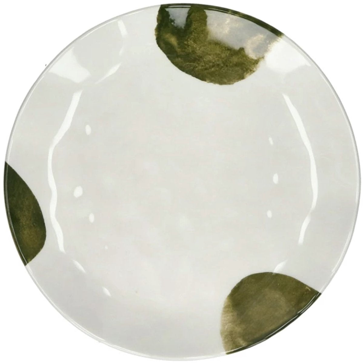 POMAX Labo dessertbord - 20,3x2cm - groen