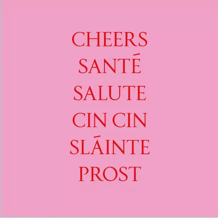 PPD Servetten 25x25cm - Cheers Prost Rosé