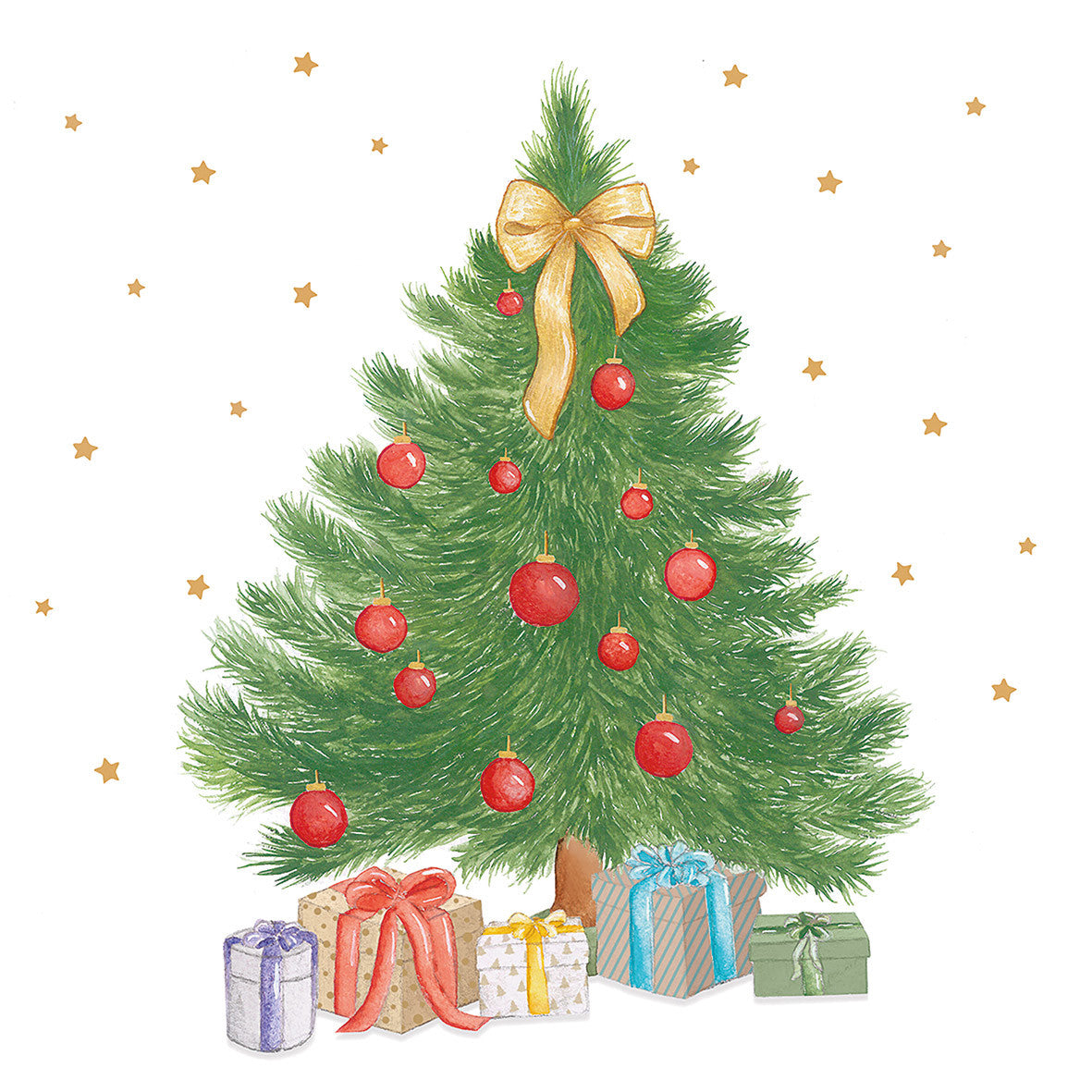 PPD Servetten 33x33cm - Christmas