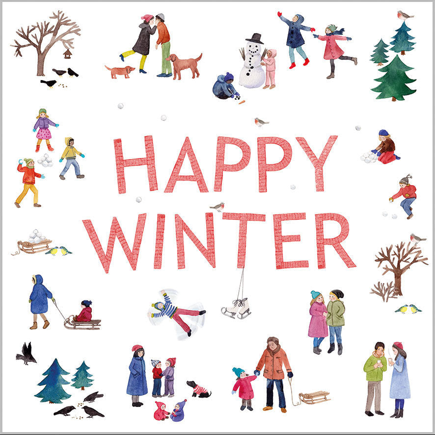 PPD Servetten 25x25cm - Happy Winter