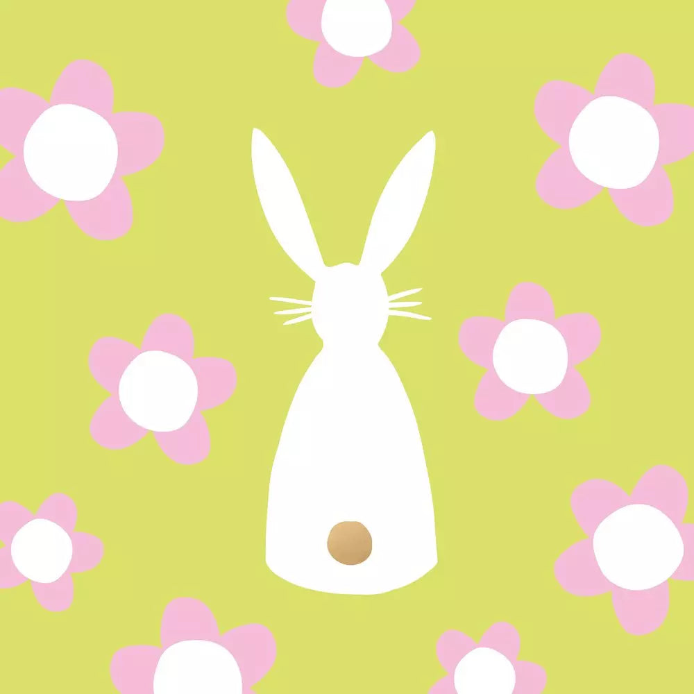 PPD Servetten 33x33cm - Flower Bunny