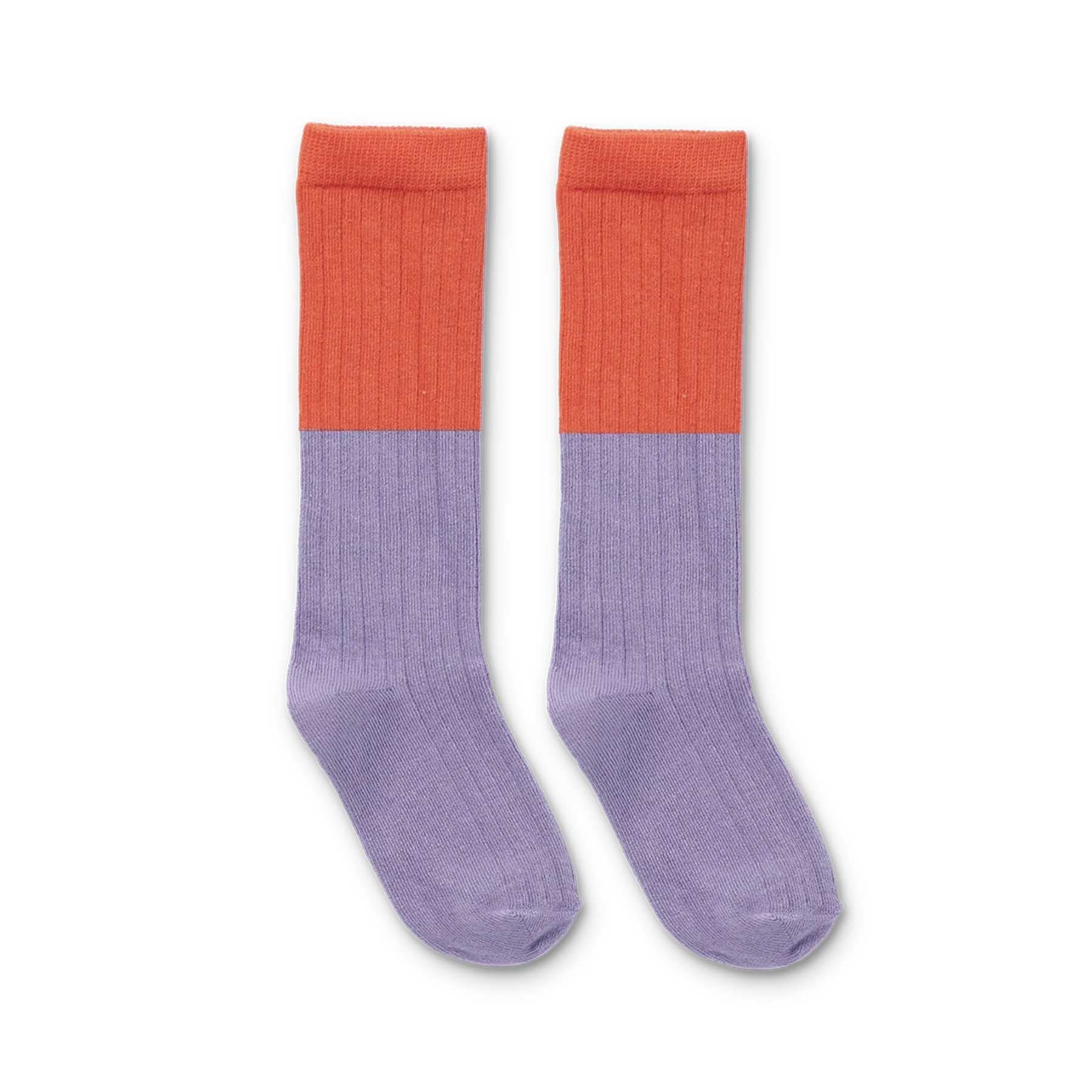 SPROET & SPROUT Socks colourblock - grenadine - 26