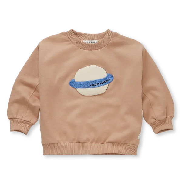 SPROET & SPROUT Sweatshirt saturn - praline - 3j.