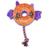 BEEZTEES Hondenspeelgoed Halloween donut vleermuis