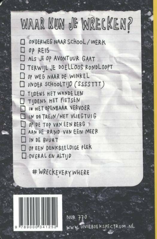 Wreck this journal everywhere - Keri Smith