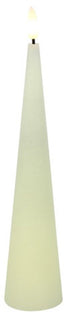 Kegelkaars LED ko Lyon 5x29.5cm - crème