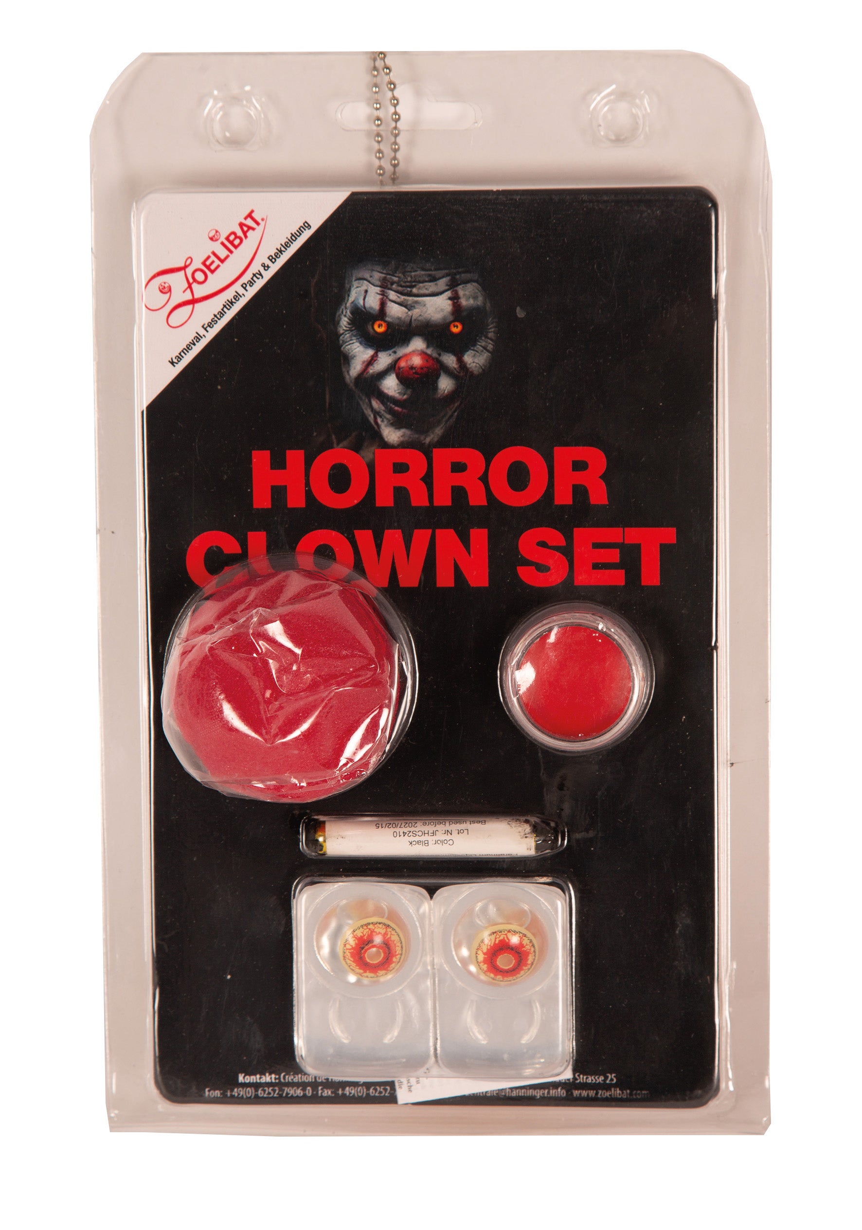 Set horror clown