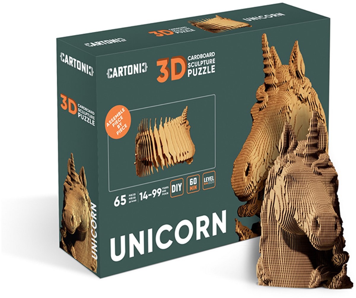 CARTONIC 3D puzzel - Unicorn