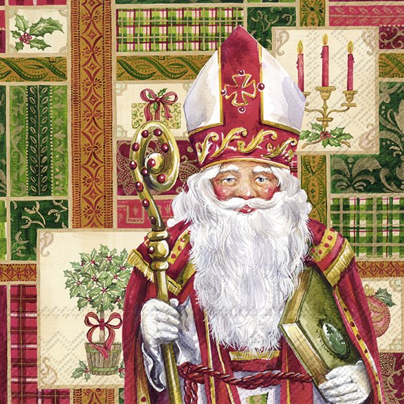 IHR Servetten 33x33cm - Saint Nicolaus mix 3838801100