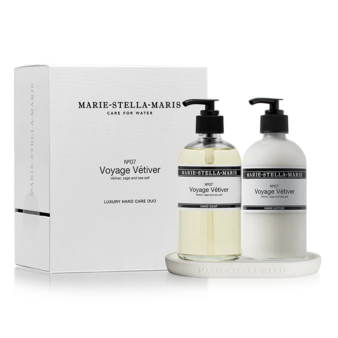 MARIE STELLA MARIS Luxury hand care duo - No. 07 Voyage vetiver