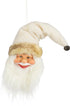 MICA kersthanger santa head 15x45cm - cream
