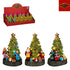 LUVILLE tafereel kerstboom op batterij - ass. (prijs per stuk)