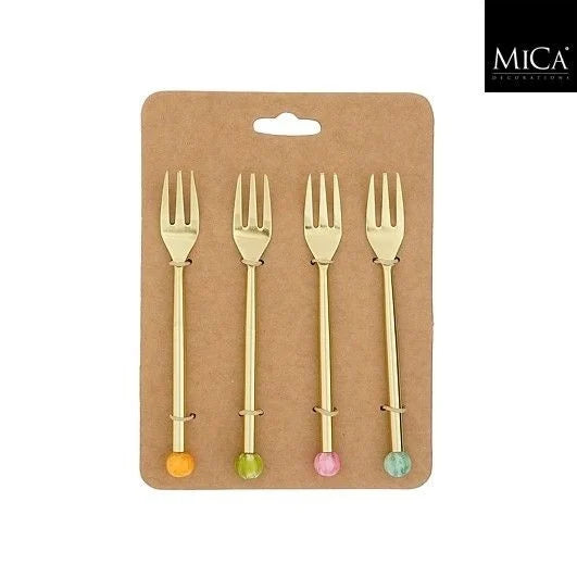 MICA vorkjes Liv 4st. - goud