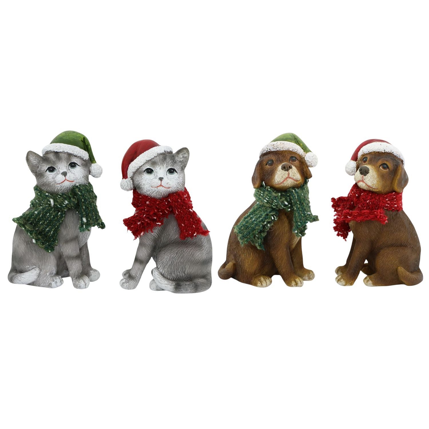 HOME SOCIETY Christmas deco dieren - L