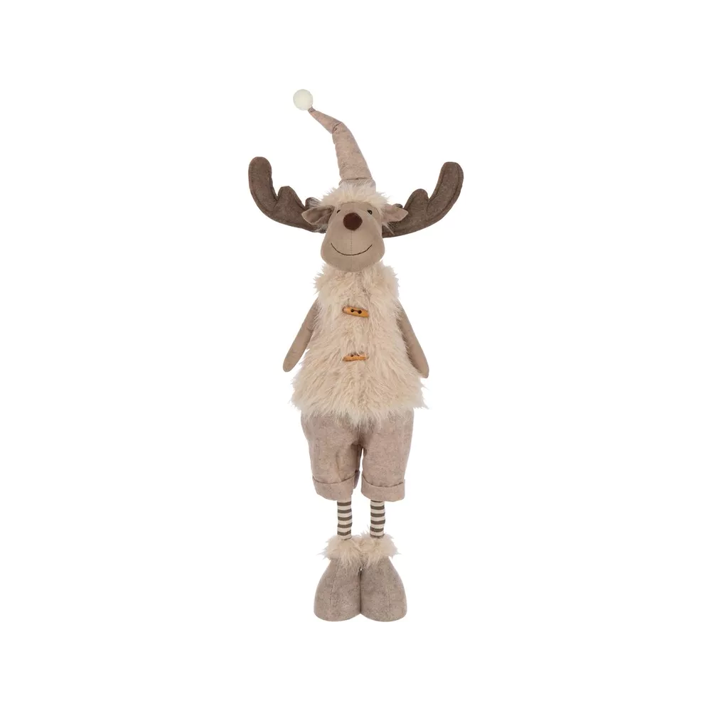 JLINE Eland telescoposche poten - 16x15x87cm - ecru