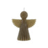 HOME SOCIETY Nova deco kaars - engel - taupe