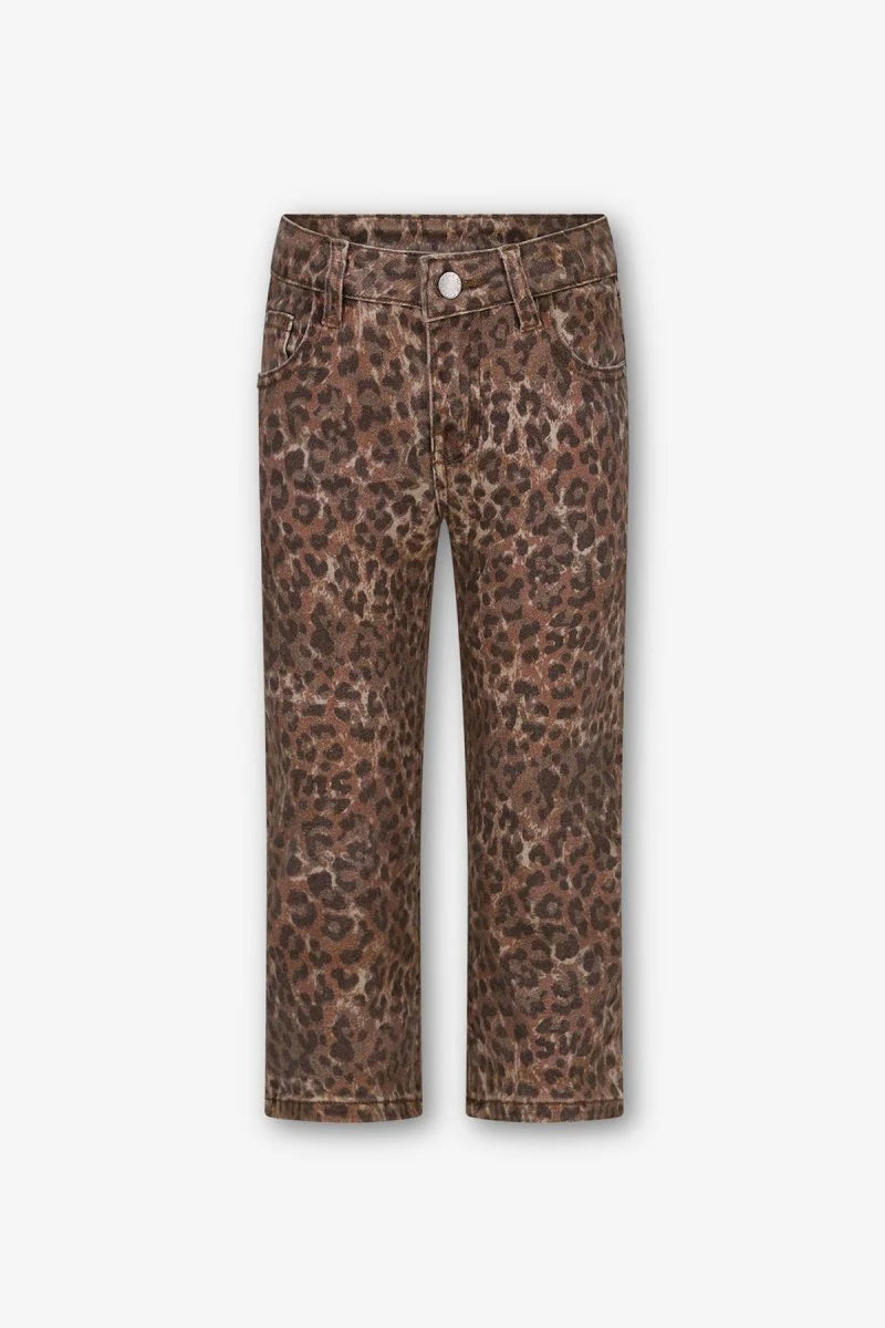 THE NEW CHAPTER G Riley broek - denim leopard - 110