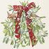 IHR Servetten 33x33cm - Birds In Mistletoe cream 4082501660