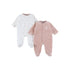 NOUKIES Autumn Forest pyjama 2st - fluweel - 00M