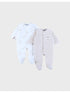 NOUKIES Fluffy pyjama 2st - fluweel - 3M