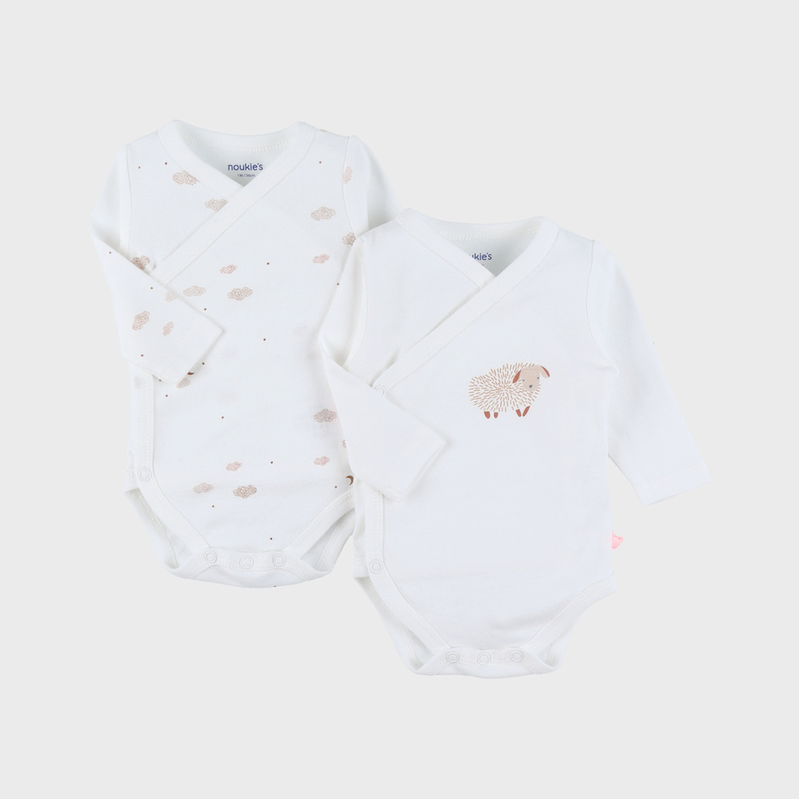 NOUKIES Fluffy bodys 2st. - 6M