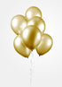 FIESTA 10 ballonnen 30cm - metallic goud
