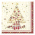 IHR Servetten 33x33cm - Christmas Bakery Tree mix