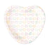 FIESTA 8 Papieren bordjes Harten vorm 23cm -Waterverf Harten