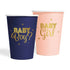 FIESTA 8 Papieren bekertjes 210ml - Gender Reveal