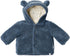 LITTLE DUTCH Teddy jasje - stone blue - 62