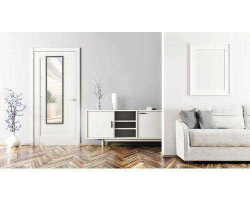 TRIO Bea Hangspiegel 30x120cm - zwart