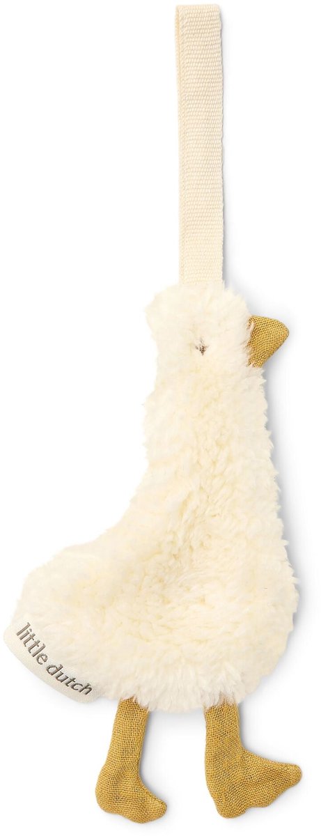LITTLE DUTCH Speendoekje Goose - wit - Little Goose