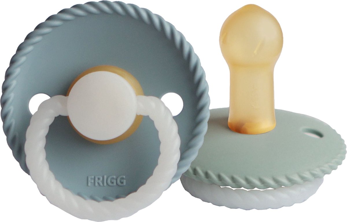 FRIGG Rope Night 2 fopspenen latex T2 - st. blue/sage