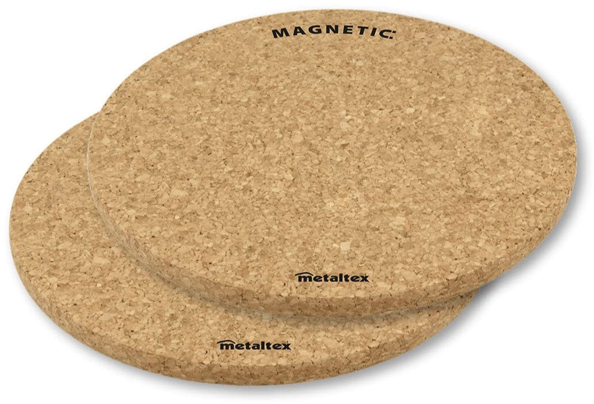 METALTEX Set 2 onderzetters magnetisch - 20cm