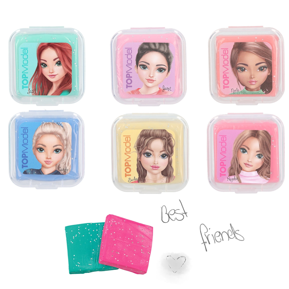 TOPMODEL Kneedgom glitter