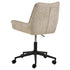EDDIE Bureaustoel op wielen - beige juto 4/ steel matt black