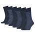 TH Men Tin Geschenkbox 6paar Birdey kousen - ass. navy - 43/46