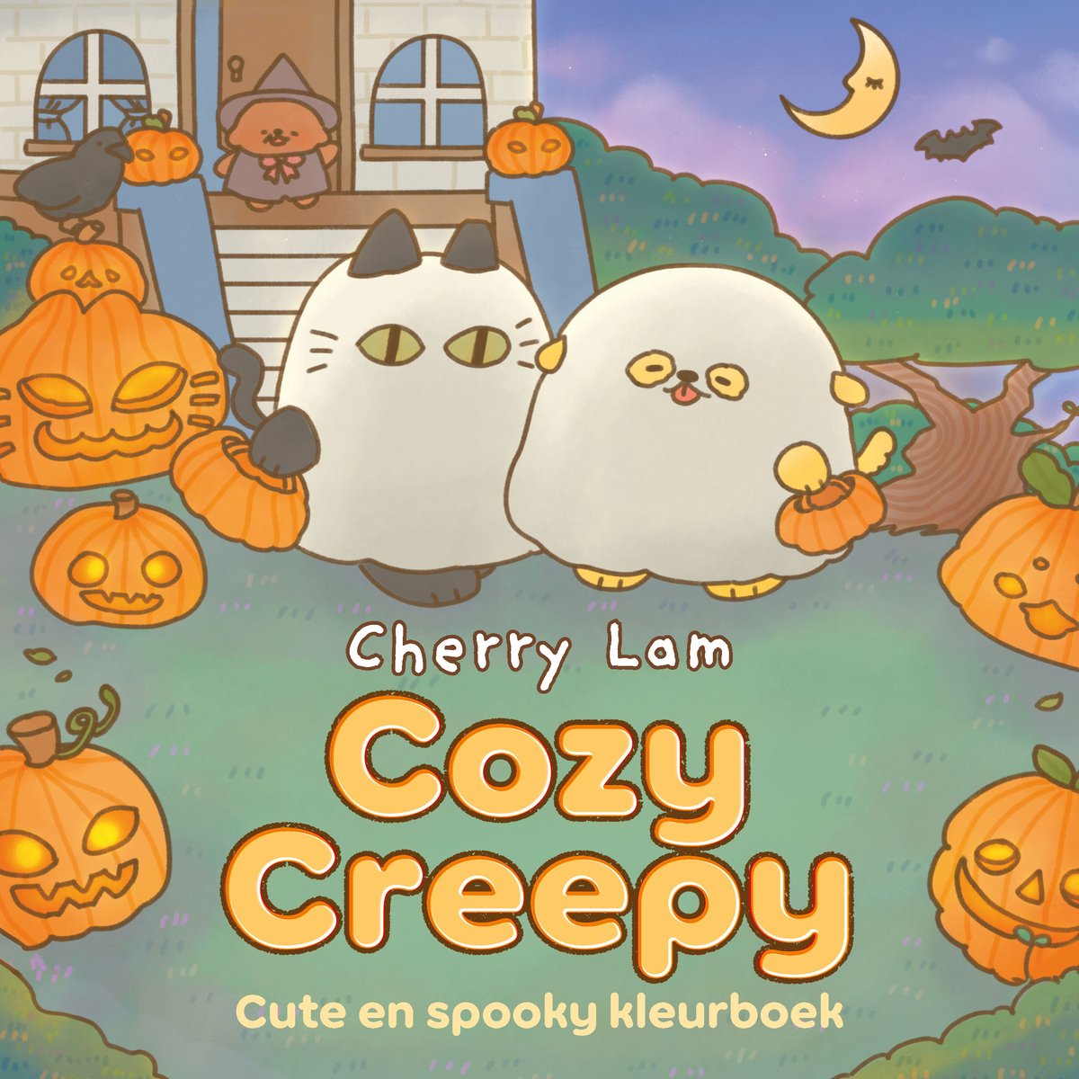 Cozy creepy - Cute en spooky kleurboek - Cherry Lam