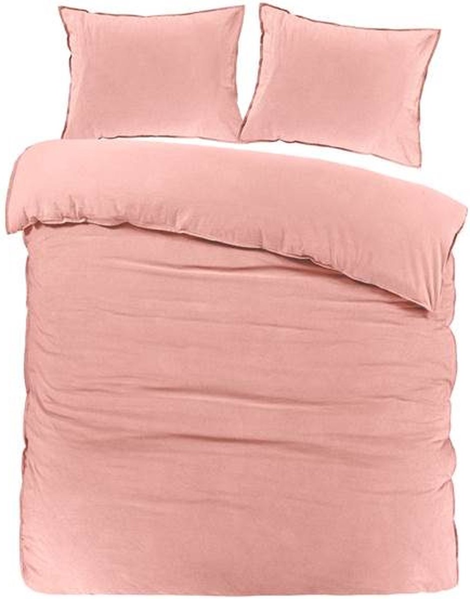 JULIETTE Dekbedovertrek 200x200/220 - l. roze