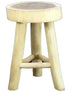 Deco kruk wood- 30x45cm - naturel