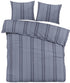 ELMAU Dekbedovertrek flanel 240x200/220 - blauw