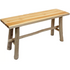 Bank teak - 98x38x40cm - naturel
