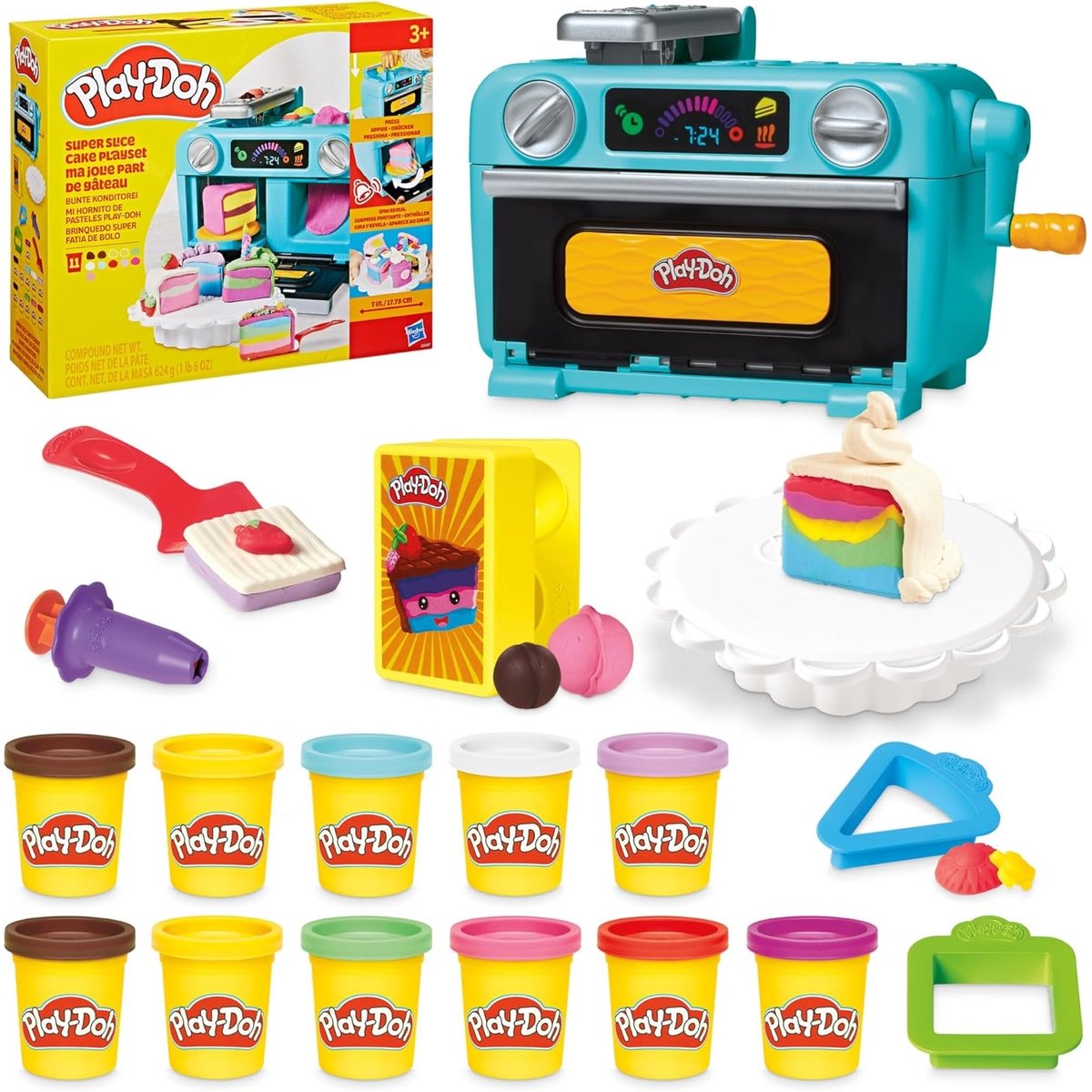 HASBRO Play-Doh playset - super slice cake