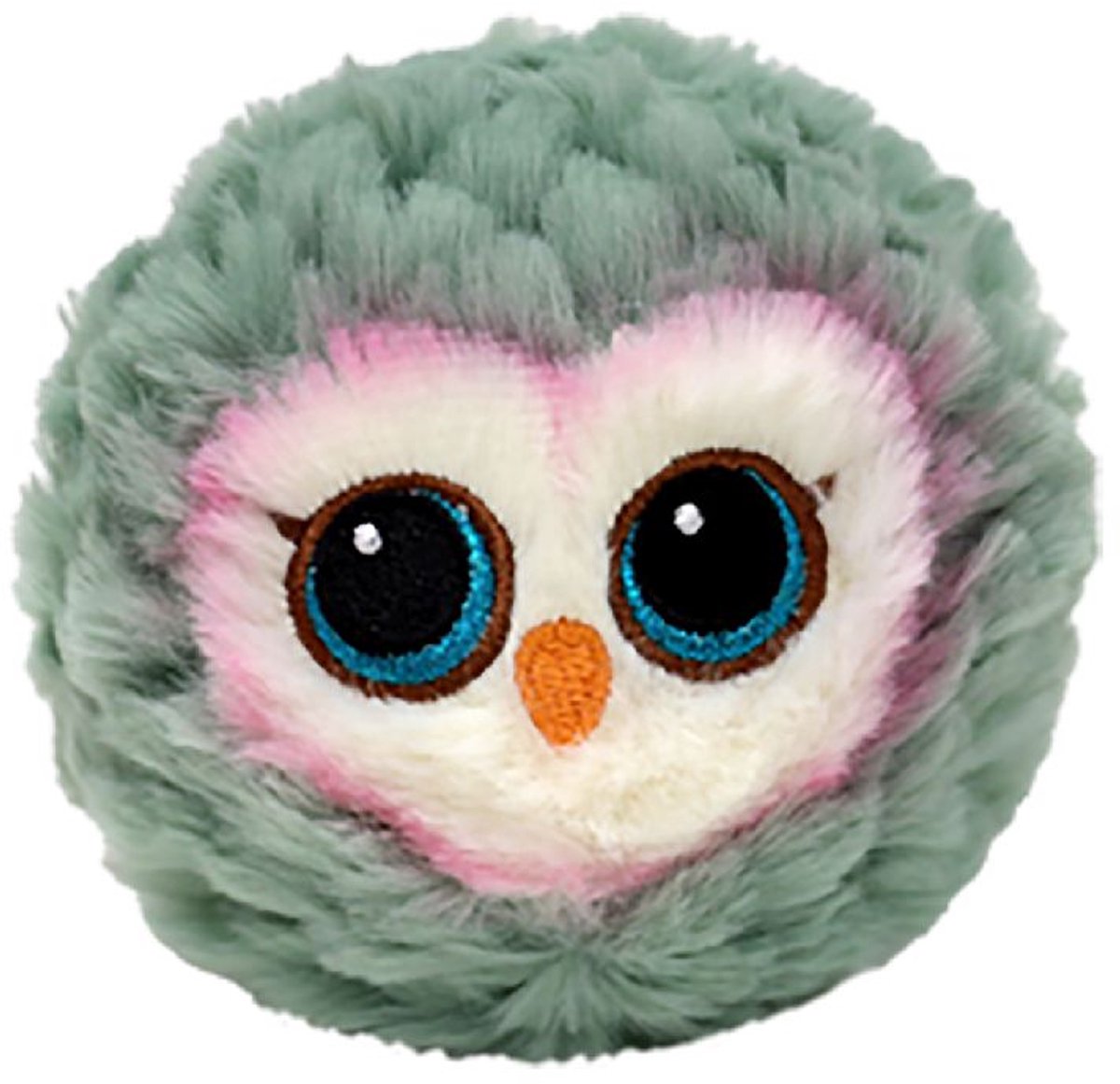 TY Bouncer - Feathers owl grey