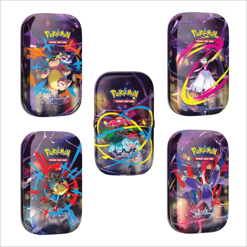 POKEMON Mega heroes - Mini tin ass.  (prijs per stuk)