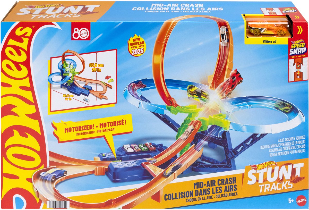 HOT WHEELS - Mid-Air multi crash