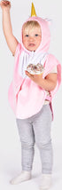 DEN GODA FEN Mini cape eenhoorn roze - 1/4jaar