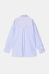 WOODY Kirilove meisjes shortama - blauw gestreept - 12j.