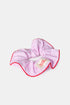 WOODY Kirilove scrunchie - roze gestreept