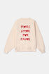 WOODY Kirilove meisjes sweater - gebroken wit - 16j.